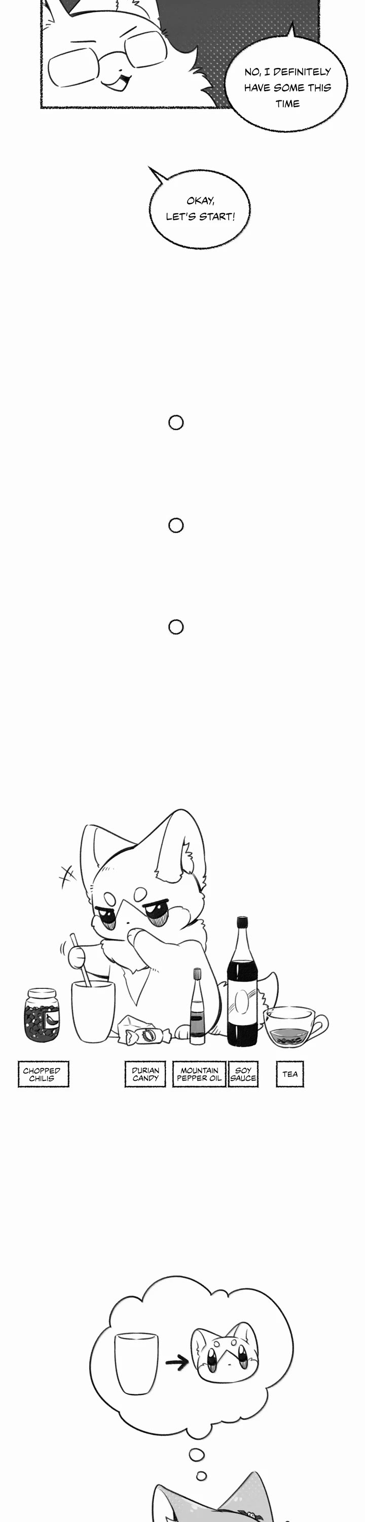 My Food Looks Very Cute Chapter 190.1 page 2 - Chapter 190.1: (Extra) Puppet Theater: Strange Tasting Drink