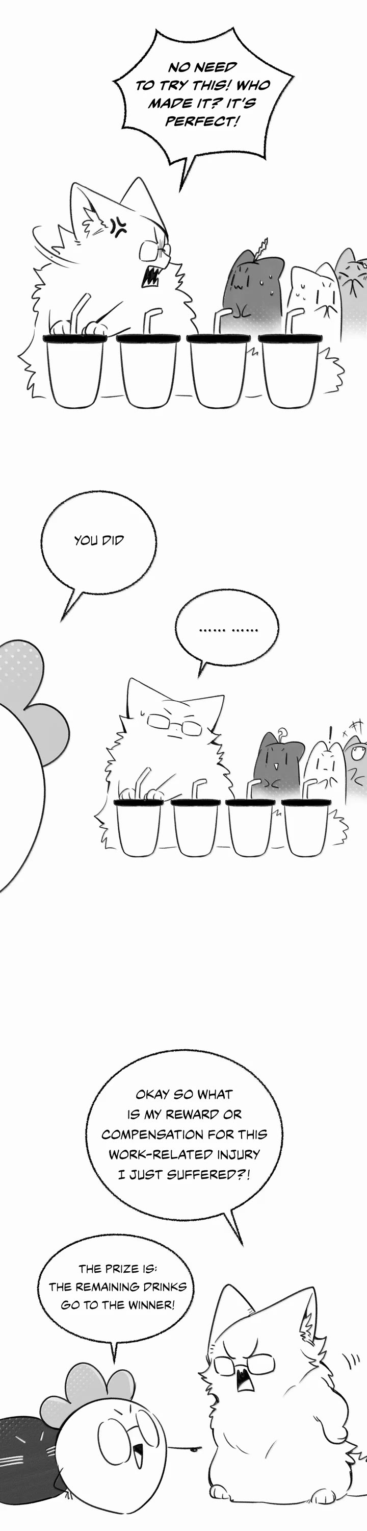 My Food Looks Very Cute Chapter 190.1 page 6 - Chapter 190.1: (Extra) Puppet Theater: Strange Tasting Drink