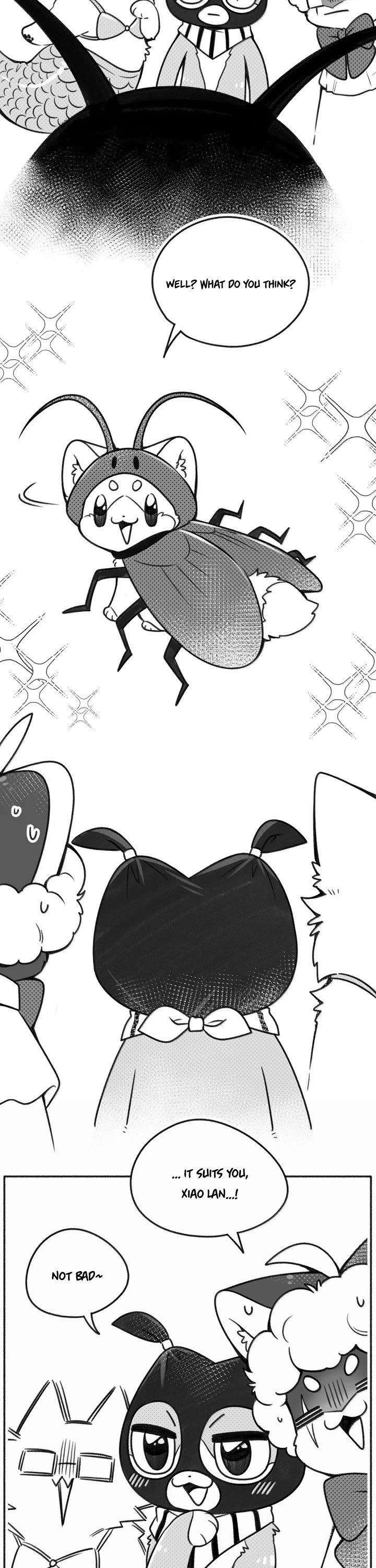 My Food Looks Very Cute Chapter 214.1 page 8 - Chapter 214.1: (Extra) Puppet Theater: Clothes Shopping