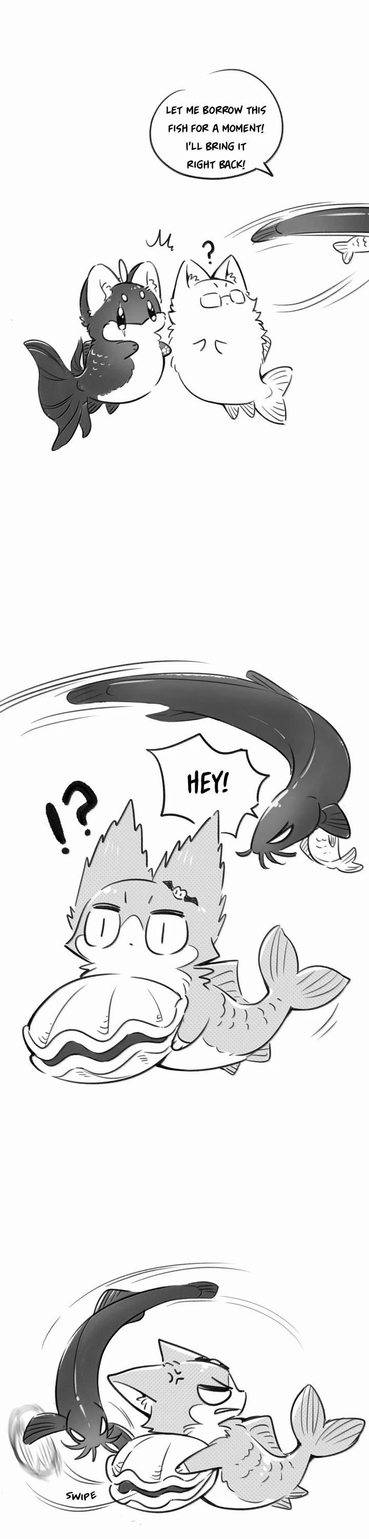 My Food Looks Very Cute Chapter 215.1 page 6 - Chapter 215.1: (Extra) Puppet Theater: Mermaid