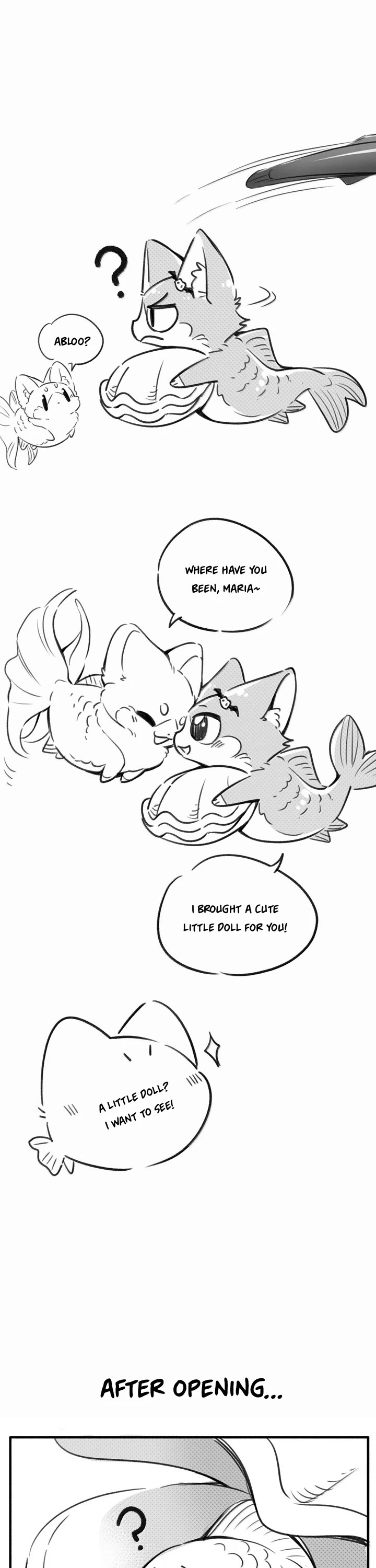 My Food Looks Very Cute Chapter 215.1 page 7 - Chapter 215.1: (Extra) Puppet Theater: Mermaid