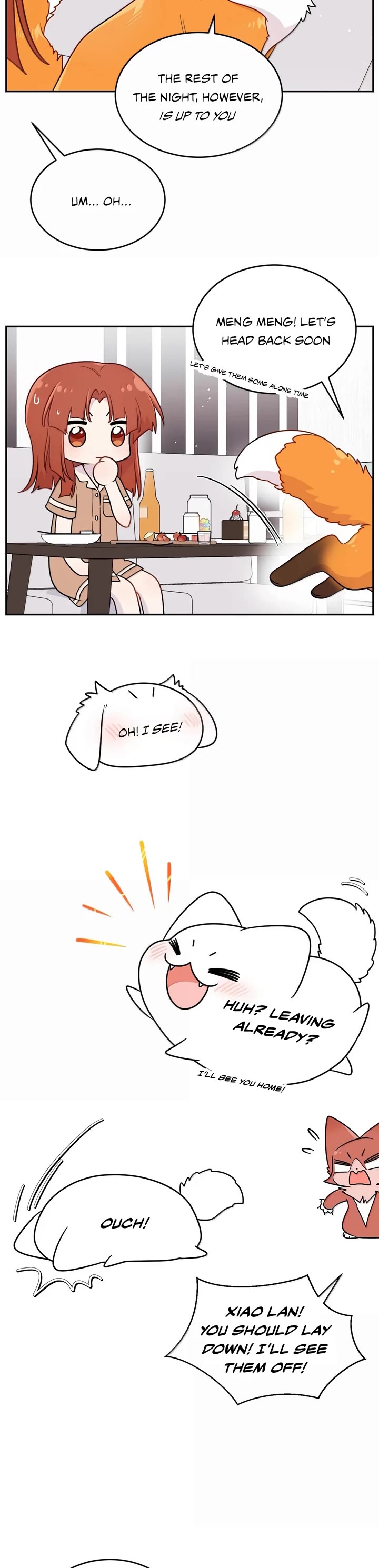 My Food Looks Very Cute Chapter 218 page 13 - Chapter 218: sober up!