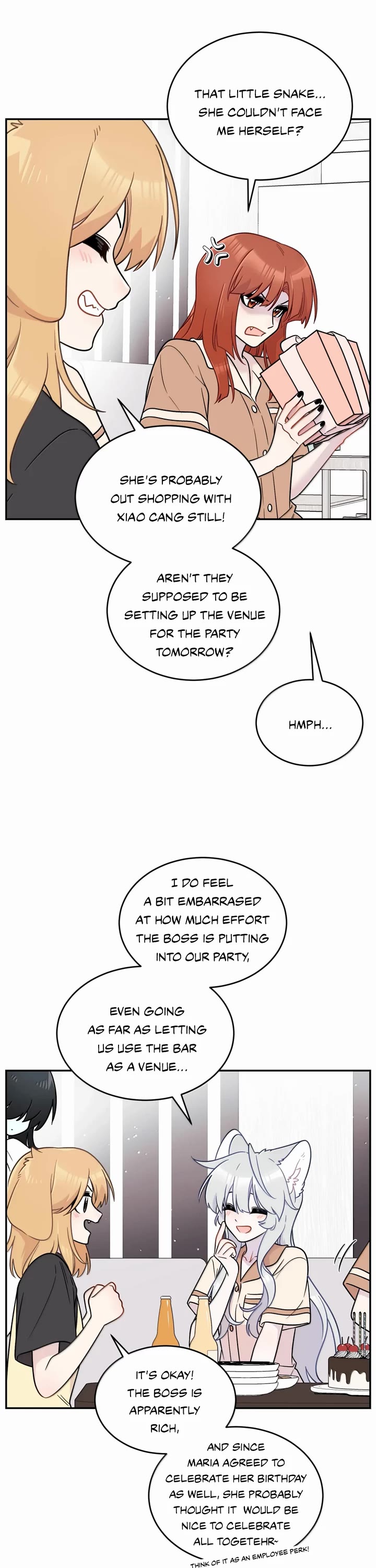 My Food Looks Very Cute Chapter 218 page 6 - Chapter 218: sober up!