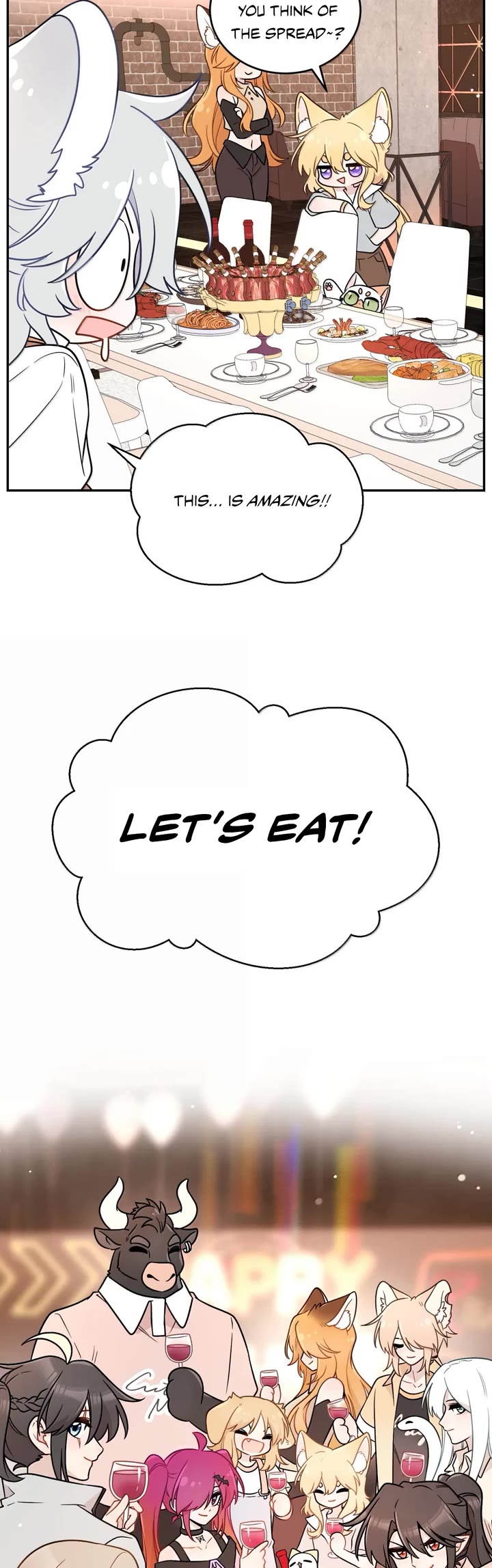 My Food Looks Very Cute Chapter 223 page 20 - Chapter 223: Cheers! [END]
