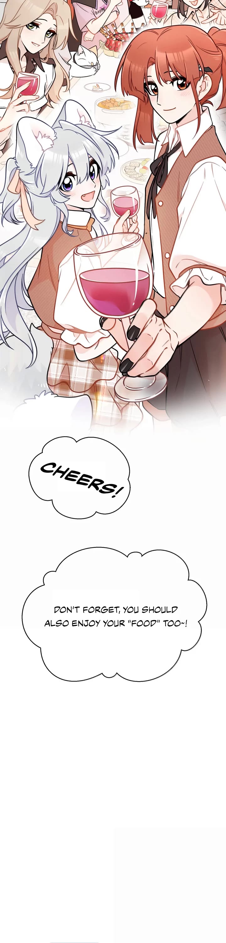 My Food Looks Very Cute Chapter 223 page 21 - Chapter 223: Cheers! [END]