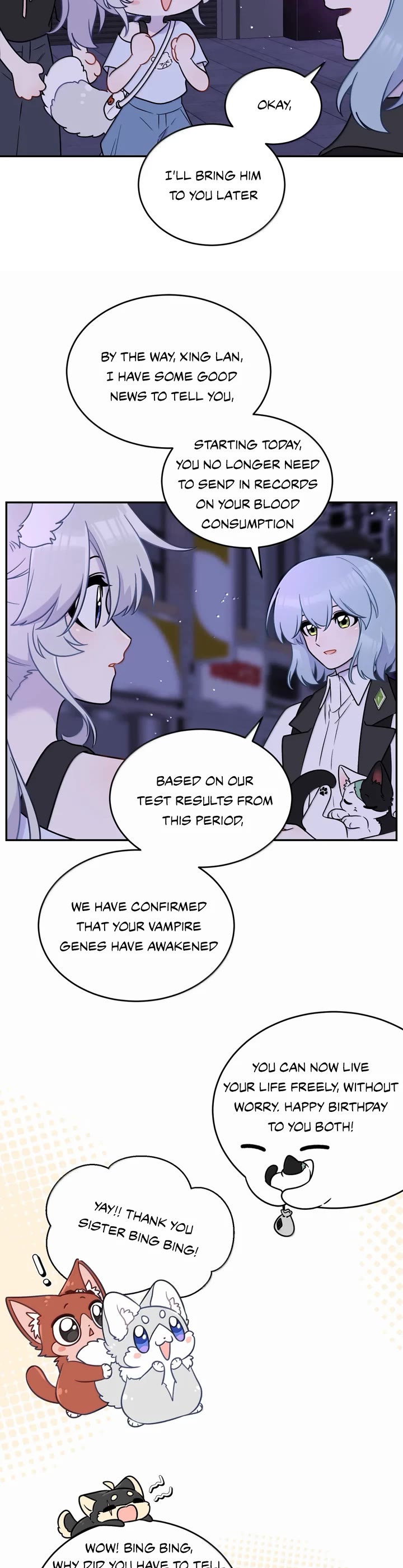My Food Looks Very Cute Chapter 223 page 4 - Chapter 223: Cheers! [END]