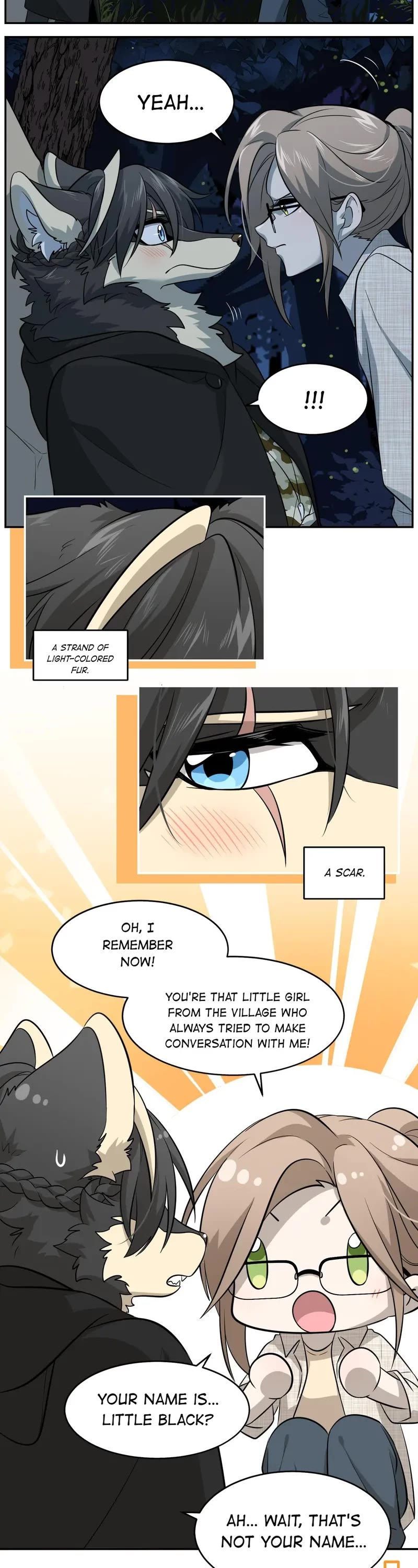 My Food Looks Very Cute Chapter 33 page 2 - Chapter 33: It's Little Black!