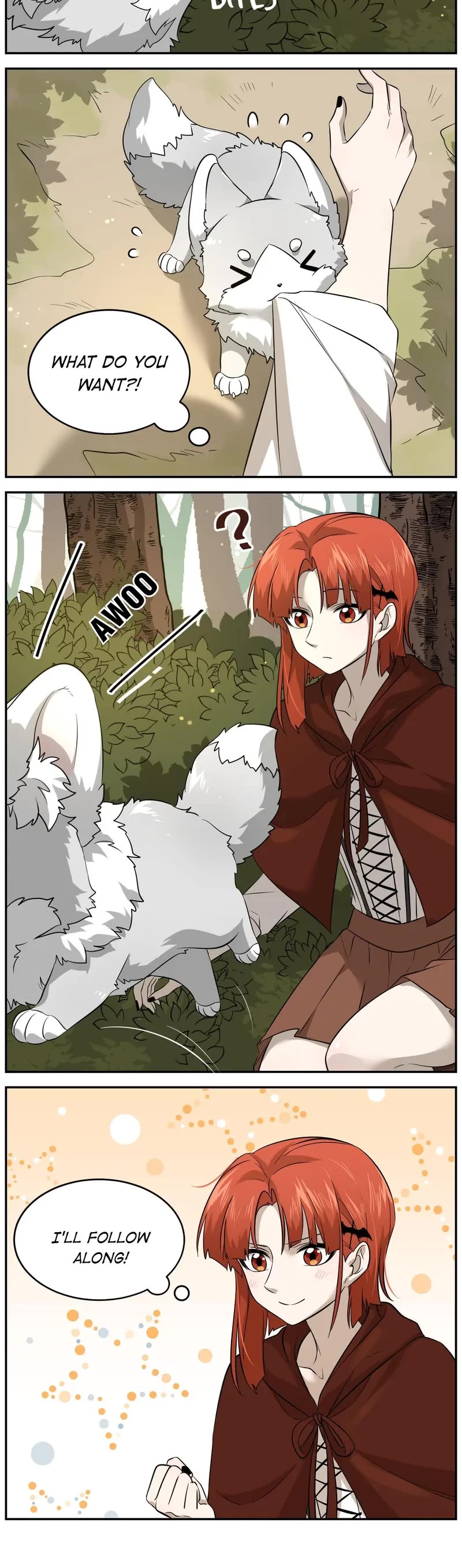 My Food Looks Very Cute Chapter 34.5 page 5 - Chapter 34.5: Extra - Little Red Riding Hood