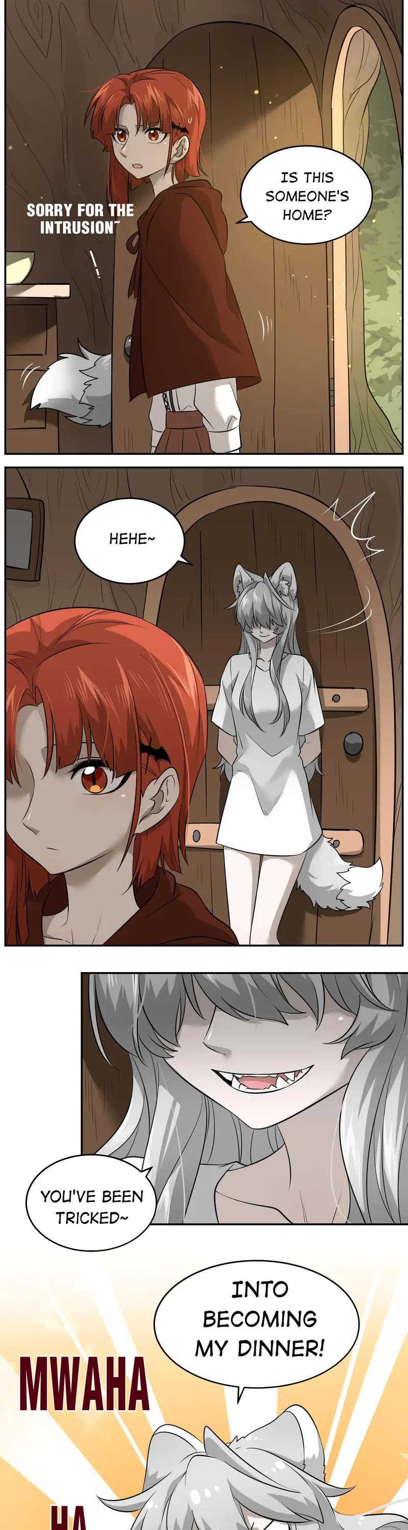 My Food Looks Very Cute Chapter 34.5 page 7 - Chapter 34.5: Extra - Little Red Riding Hood