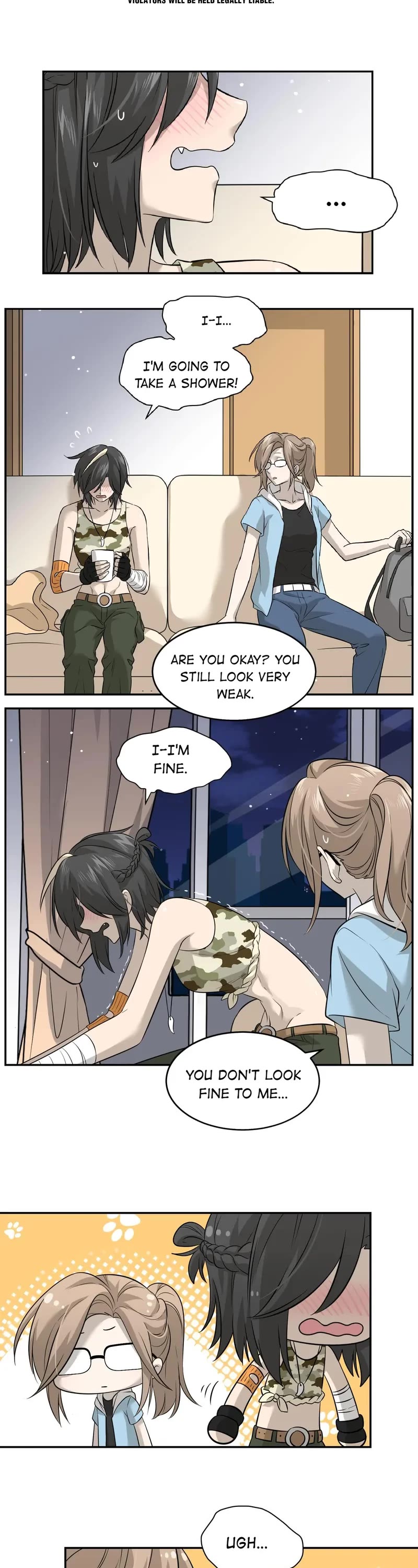 My Food Looks Very Cute Chapter 36 page 1 - Chapter 36: Don't Blame Yourself