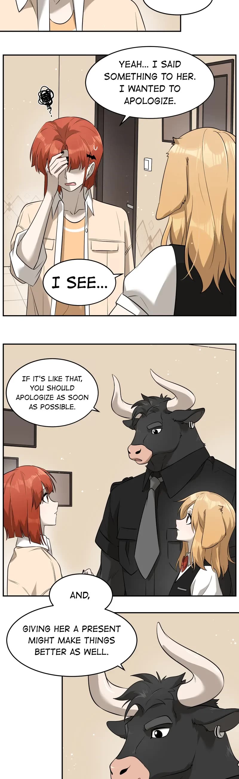 My Food Looks Very Cute Chapter 48 page 4 - Chapter 48: How Do We Make Up
