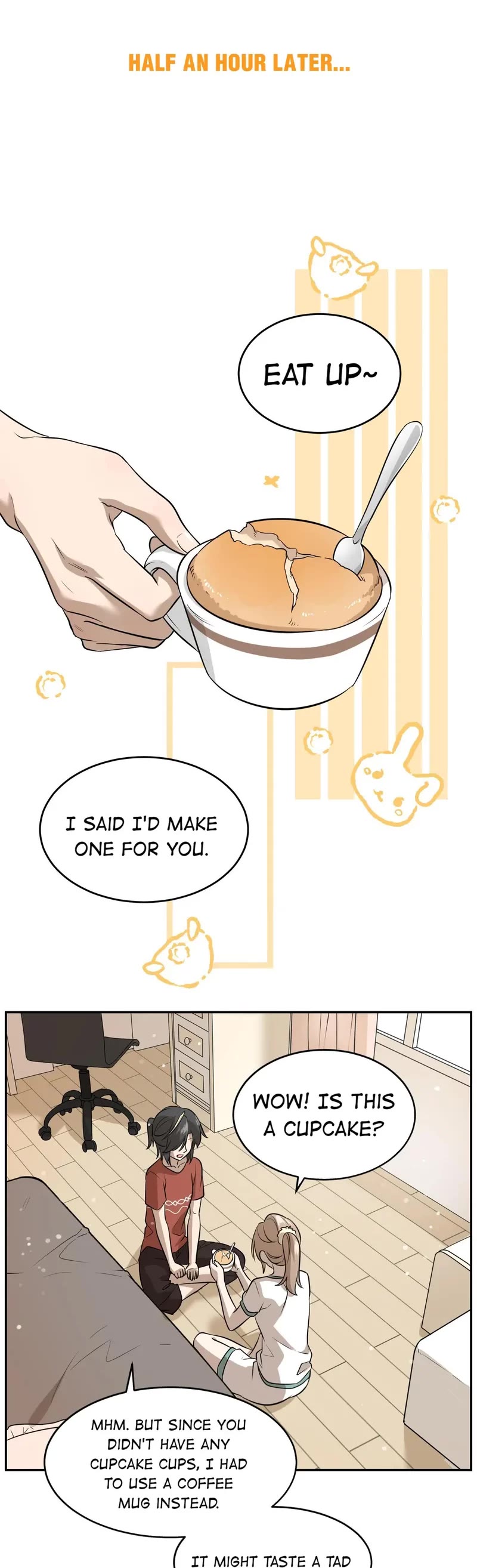 My Food Looks Very Cute Chapter 59 page 14 - Chapter 59: Don't Leave, Stay with Me