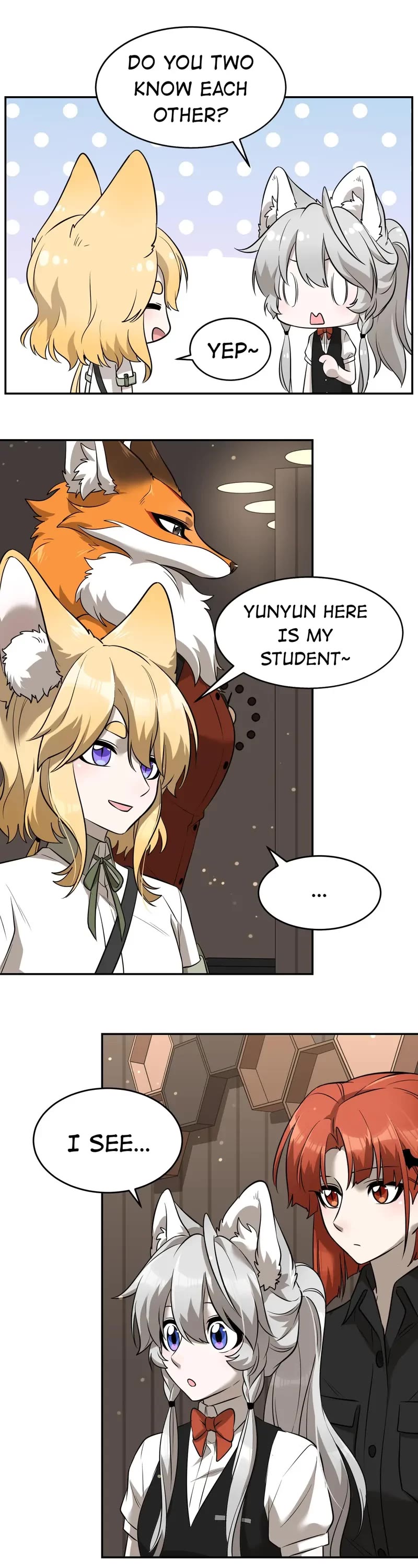 My Food Looks Very Cute Chapter 60 page 11 - Chapter 60: Can I Still Hang Out Here
