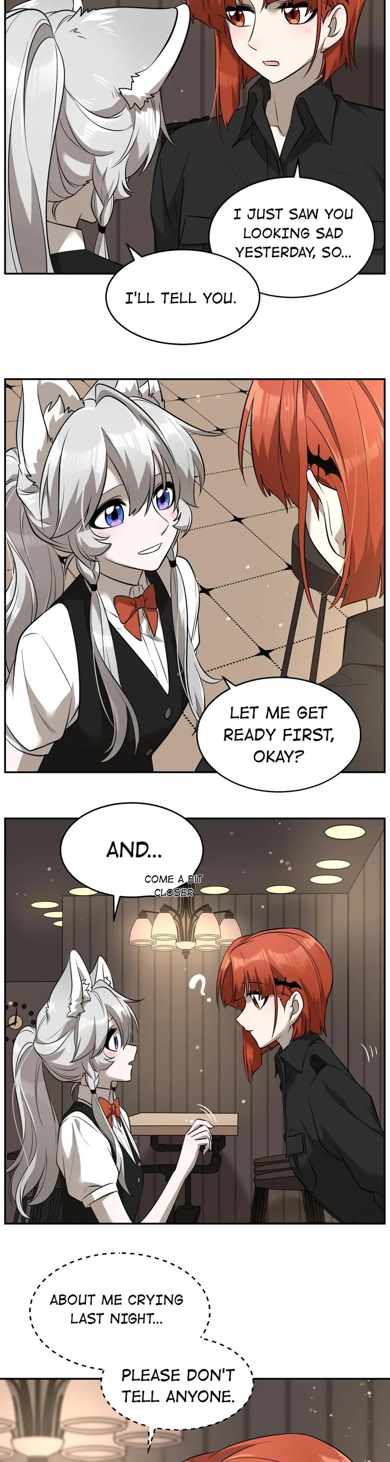 My Food Looks Very Cute Chapter 60 page 8 - Chapter 60: Can I Still Hang Out Here