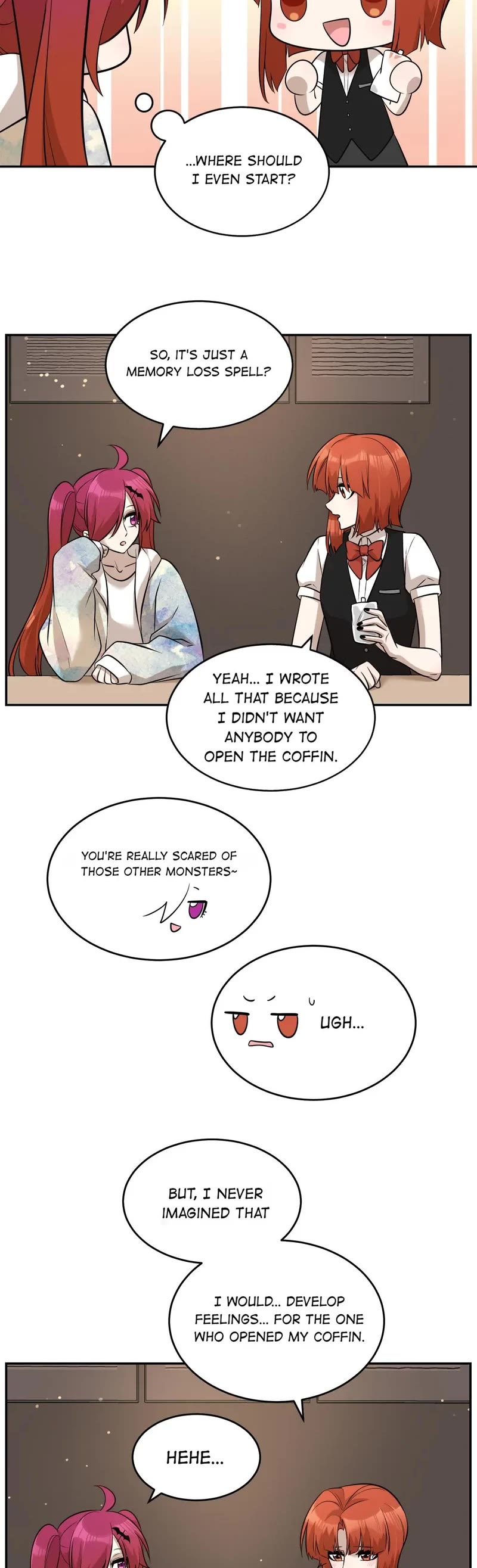 My Food Looks Very Cute Chapter 80 page 4 - Chapter 80: What are You Twisted Up About