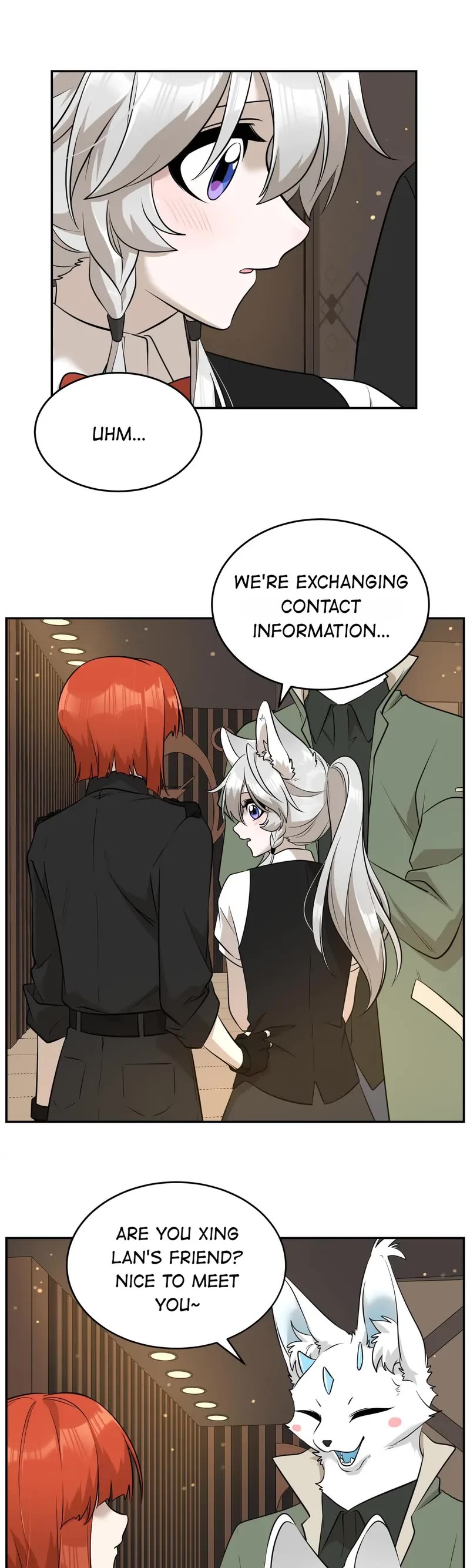 My Food Looks Very Cute Chapter 81 page 4 - Chapter 81: Are You Two Friends