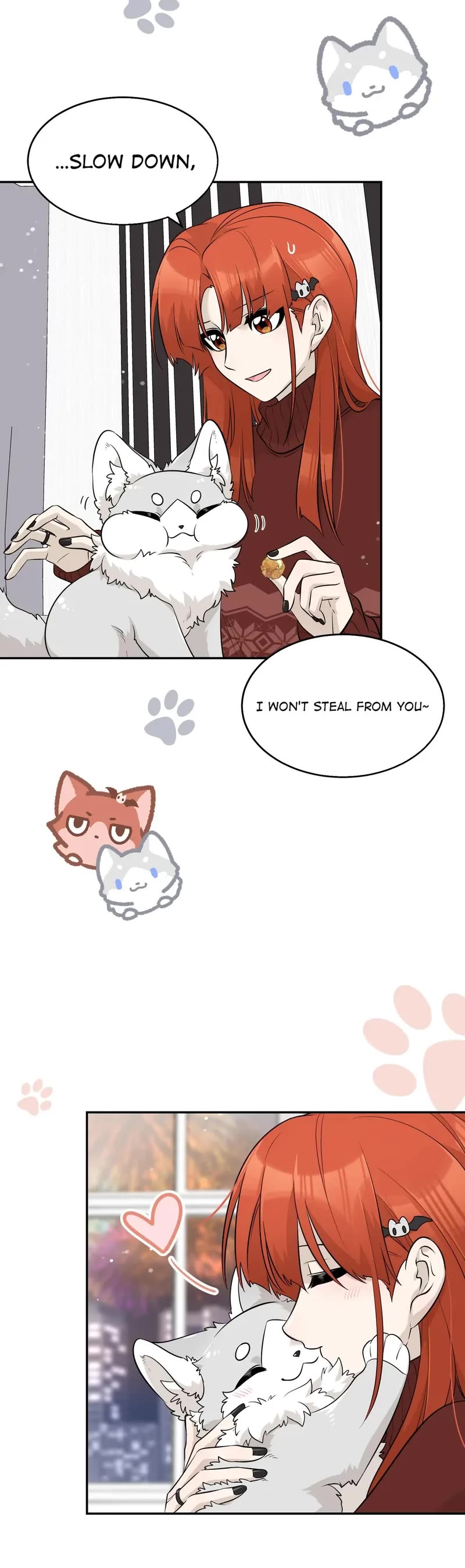 My Food Looks Very Cute Chapter 84.5 page 5 - Chapter 84.5: Extra - Happy New Year!