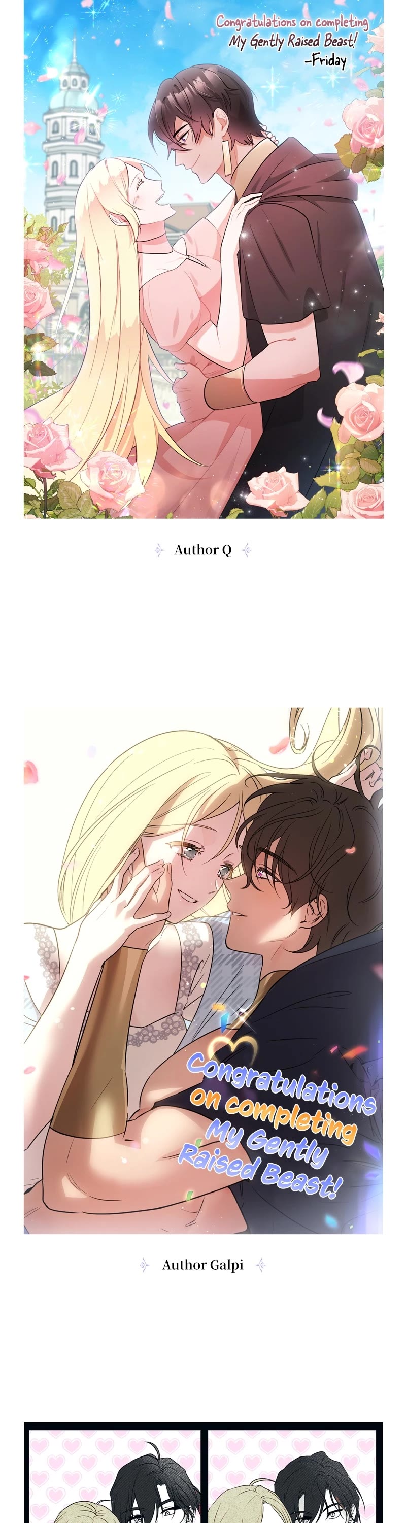 My Gently Raised Beast Chapter 107 page 3 - Chapter 107: Afterword [END]