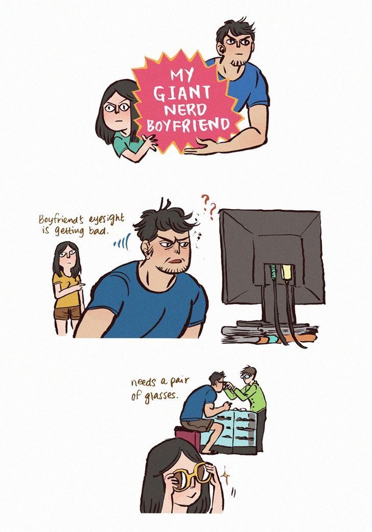 My Giant Nerd Boyfriend Chapter 12 page 1 - Chapter 12
