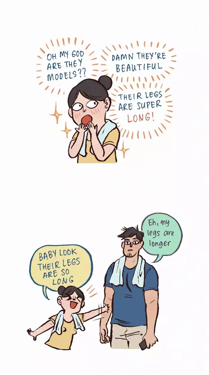 My Giant Nerd Boyfriend Chapter 143 page 3 - Chapter 143: Long Legs