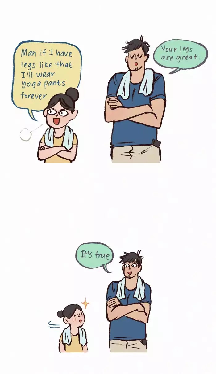 My Giant Nerd Boyfriend Chapter 143 page 4 - Chapter 143: Long Legs