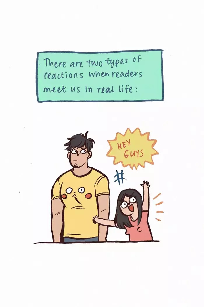 My Giant Nerd Boyfriend Chapter 153 page 1 - Chapter 153: IRL Reactions