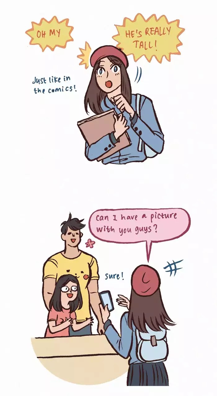 My Giant Nerd Boyfriend Chapter 153 page 2 - Chapter 153: IRL Reactions