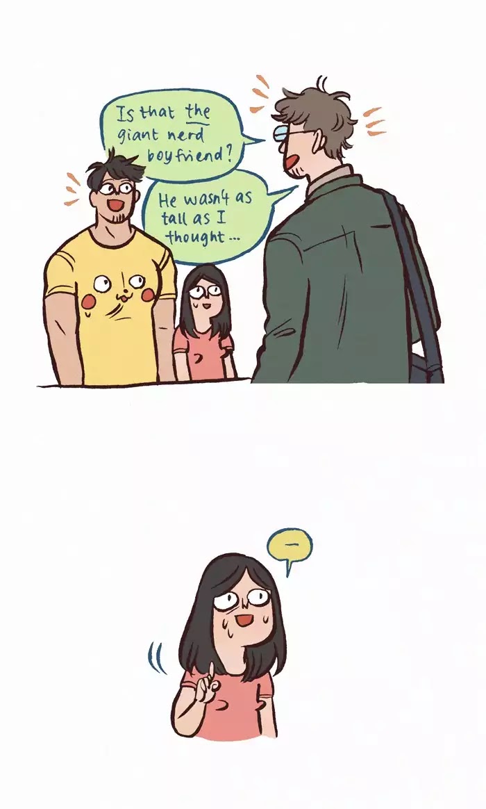 My Giant Nerd Boyfriend Chapter 153 page 4 - Chapter 153: IRL Reactions