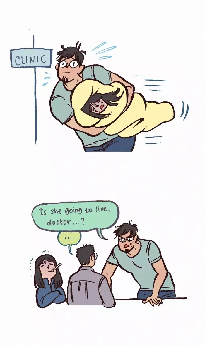 My Giant Nerd Boyfriend Chapter 155 page 4 - Chapter 155: Sickness