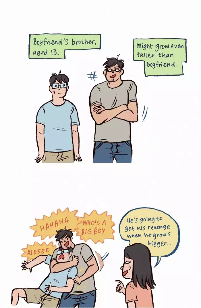 My Giant Nerd Boyfriend Chapter 158 page 7 - Chapter 158: Little Brother