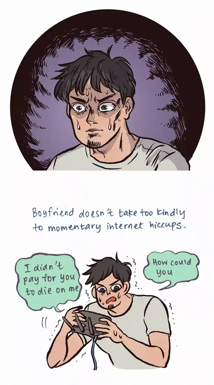 My Giant Nerd Boyfriend Chapter 185 page 4 - Chapter 185: Internet Connection