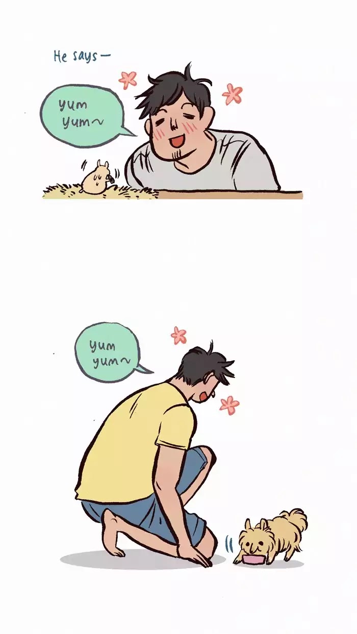 My Giant Nerd Boyfriend Chapter 190 page 3 - Chapter 190: Odd Habit