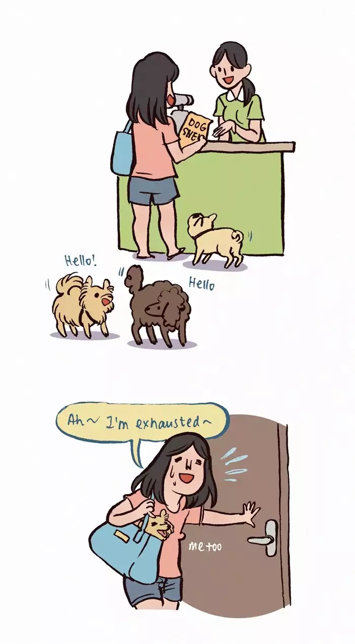 My Giant Nerd Boyfriend Chapter 193 page 3 - Chapter 193: Puppy naps