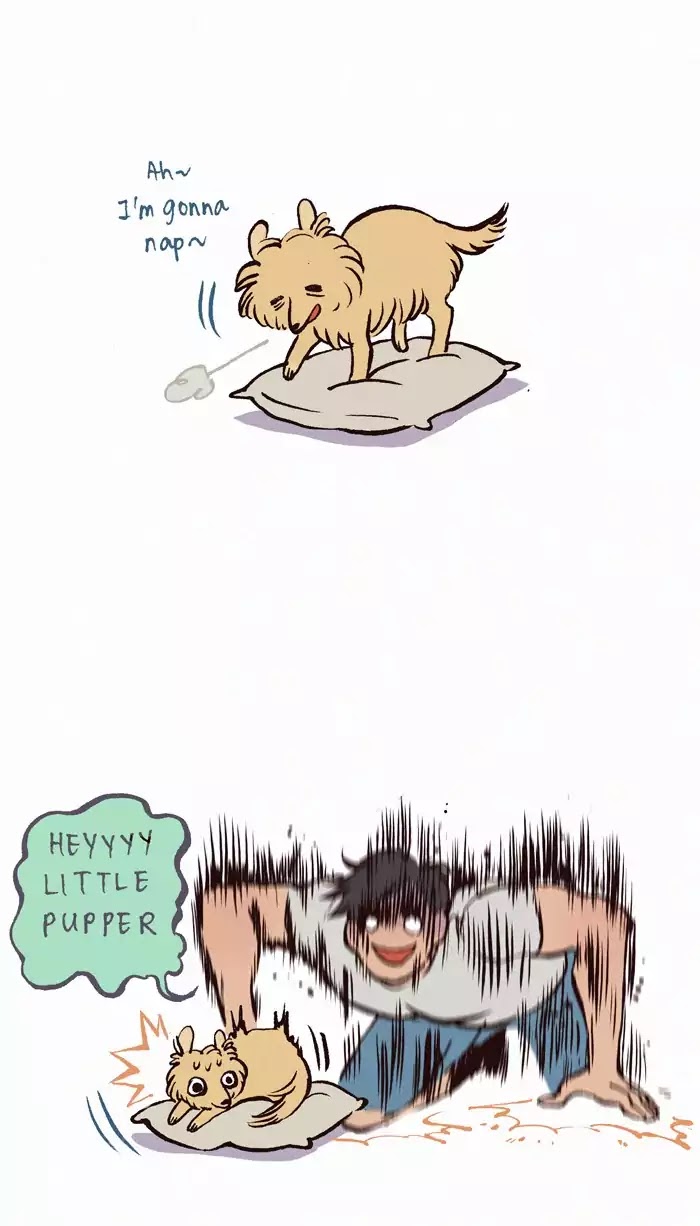 My Giant Nerd Boyfriend Chapter 193 page 4 - Chapter 193: Puppy naps
