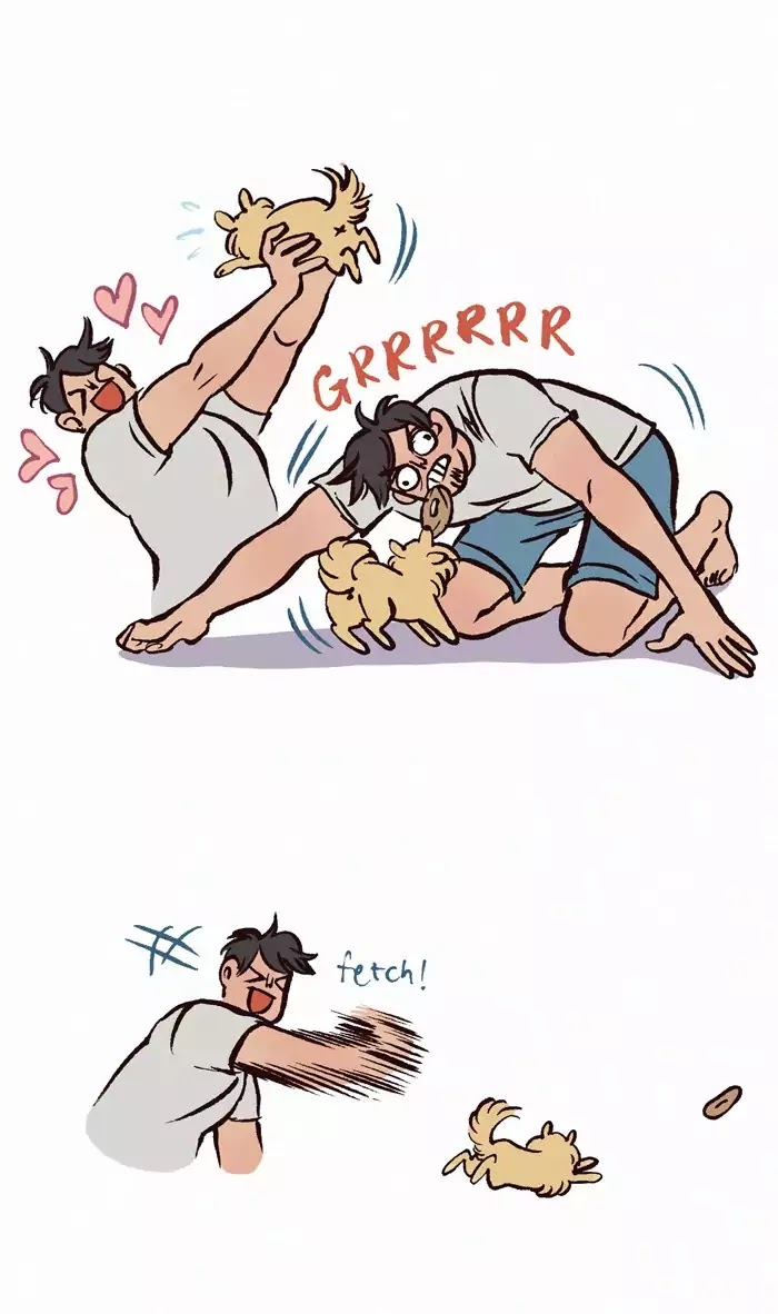 My Giant Nerd Boyfriend Chapter 193 page 5 - Chapter 193: Puppy naps