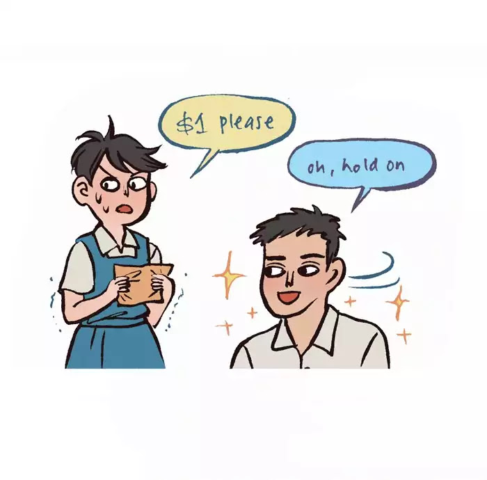 My Giant Nerd Boyfriend Chapter 195 page 5 - Chapter 195: Dollar Bill Heart