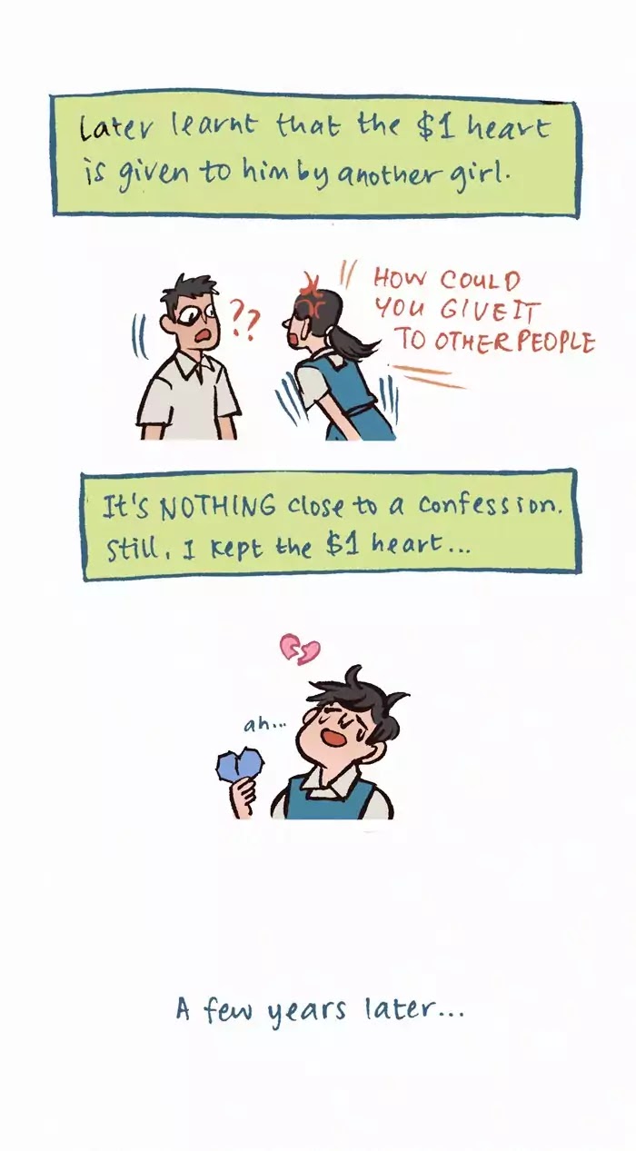 My Giant Nerd Boyfriend Chapter 195 page 9 - Chapter 195: Dollar Bill Heart