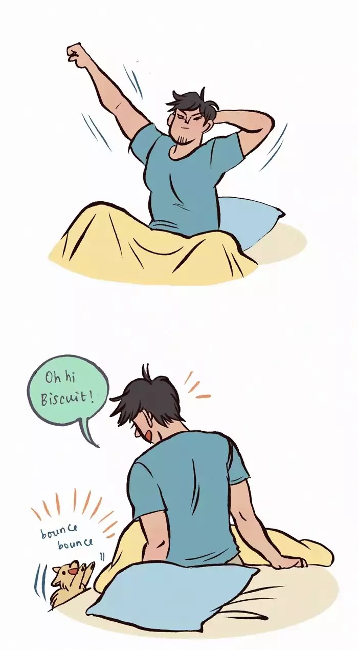 My Giant Nerd Boyfriend Chapter 198 page 2 - Chapter 198: Morning Kisses