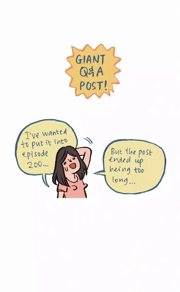 My Giant Nerd Boyfriend Chapter 201 page 4 - Chapter 201: Giant Q&A Post