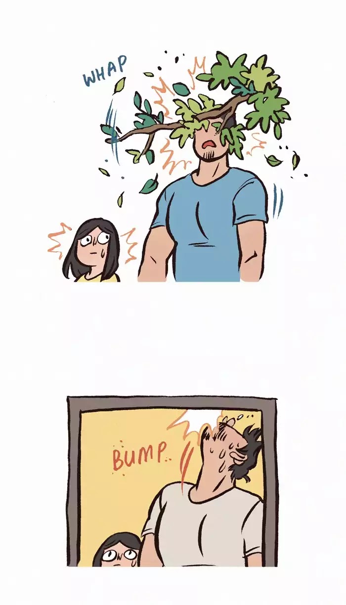 My Giant Nerd Boyfriend Chapter 208 page 4 - Chapter 208: Tall People Problems
