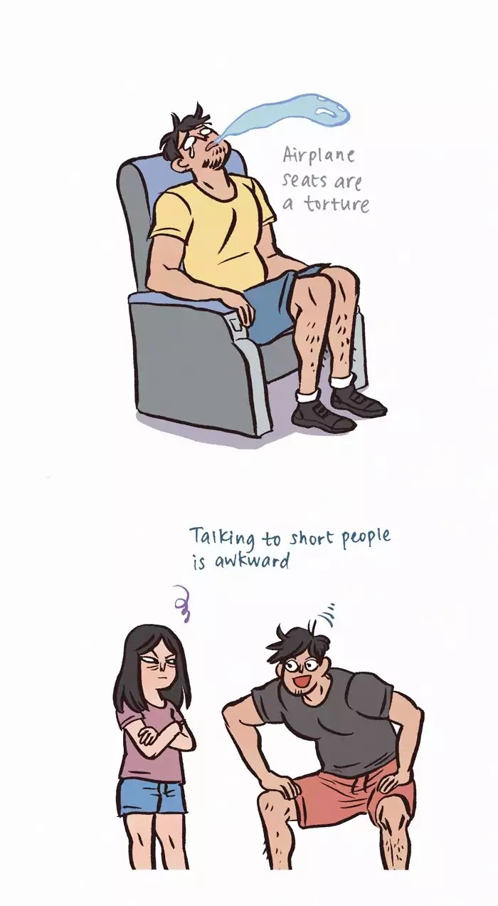 My Giant Nerd Boyfriend Chapter 208 page 8 - Chapter 208: Tall People Problems