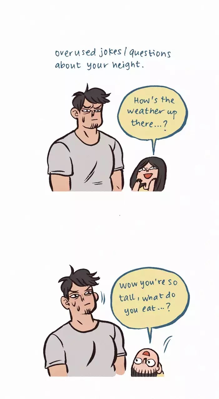 My Giant Nerd Boyfriend Chapter 208 page 9 - Chapter 208: Tall People Problems