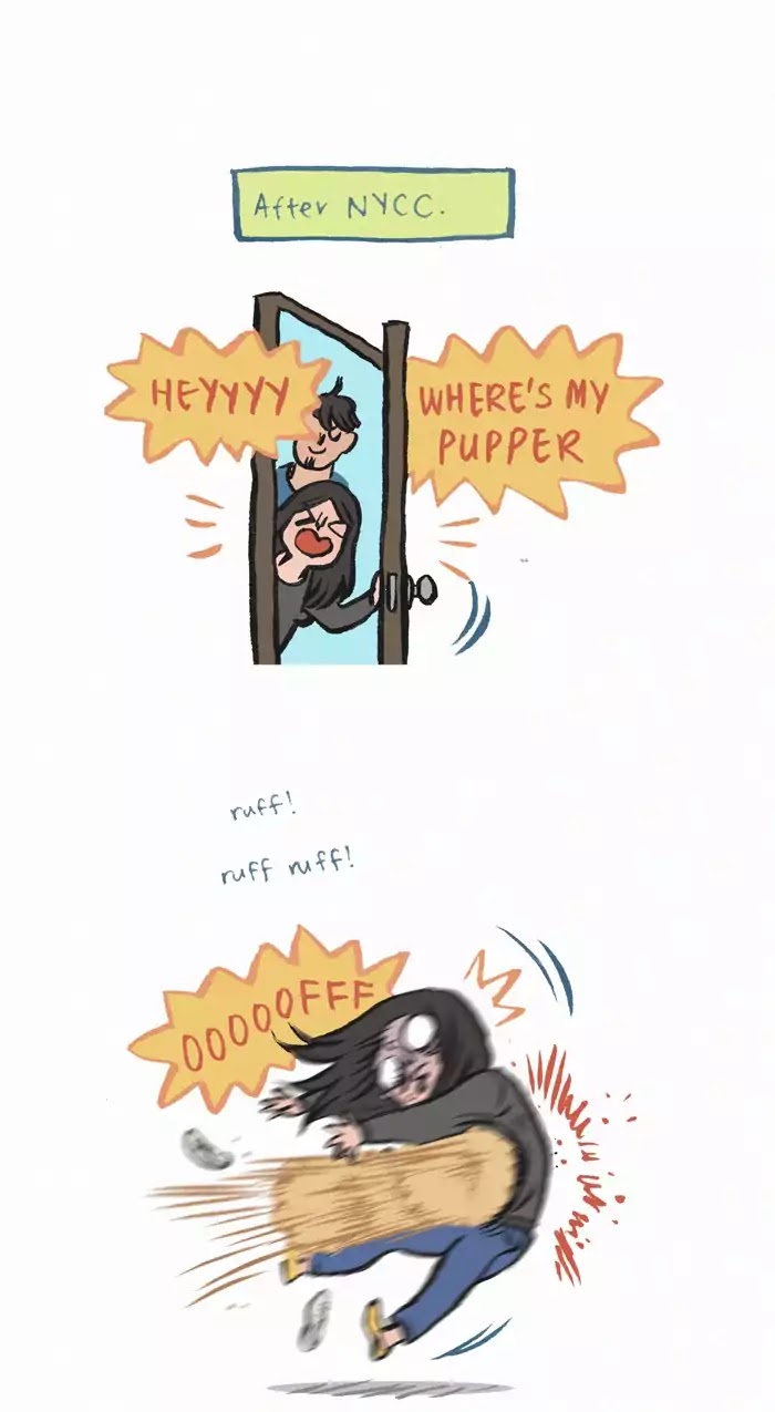 My Giant Nerd Boyfriend Chapter 221 page 5 - Chapter 221: Boyfriend and Pup