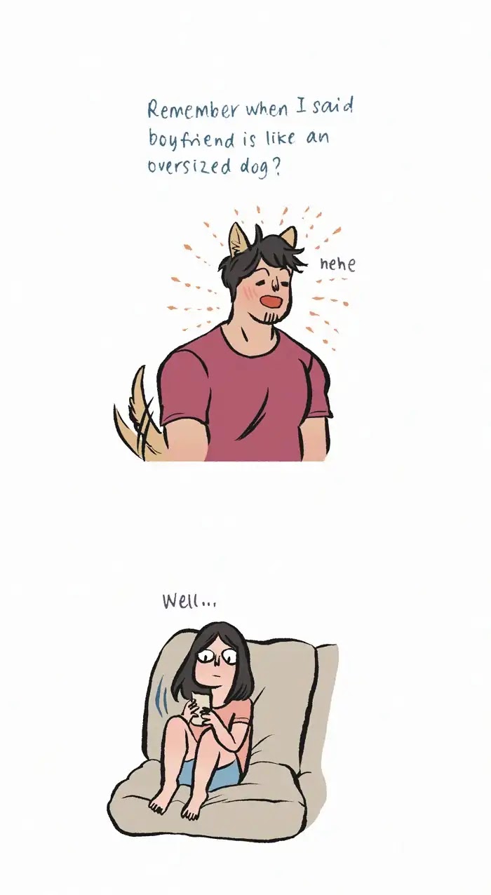 My Giant Nerd Boyfriend Chapter 225 page 2 - Chapter 225: Cat Boyfriend...?