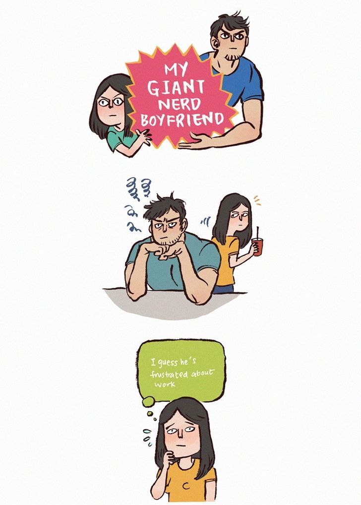 My Giant Nerd Boyfriend Chapter 8 page 1 - Chapter 8