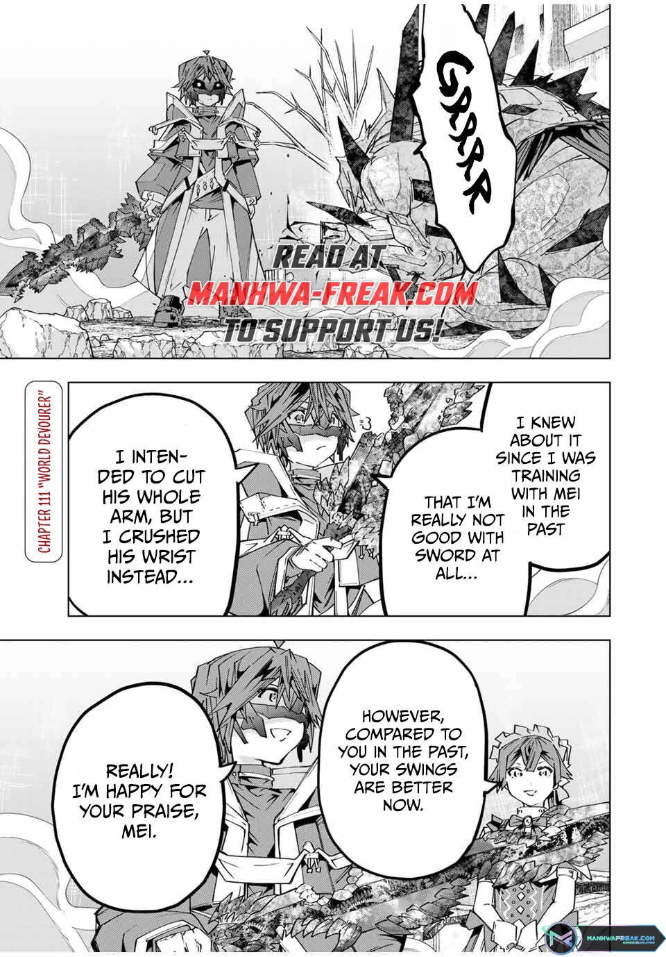 My Gift LVL 9999 Unlimited Gacha Chapter 111 page 1 - Chapter 111