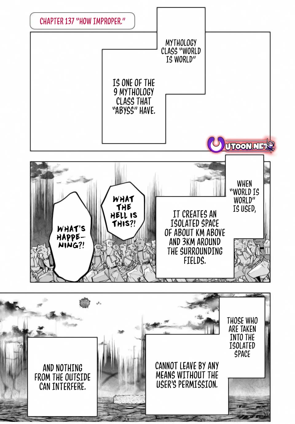My Gift LVL 9999 Unlimited Gacha Chapter 137 page 1 - Chapter 137