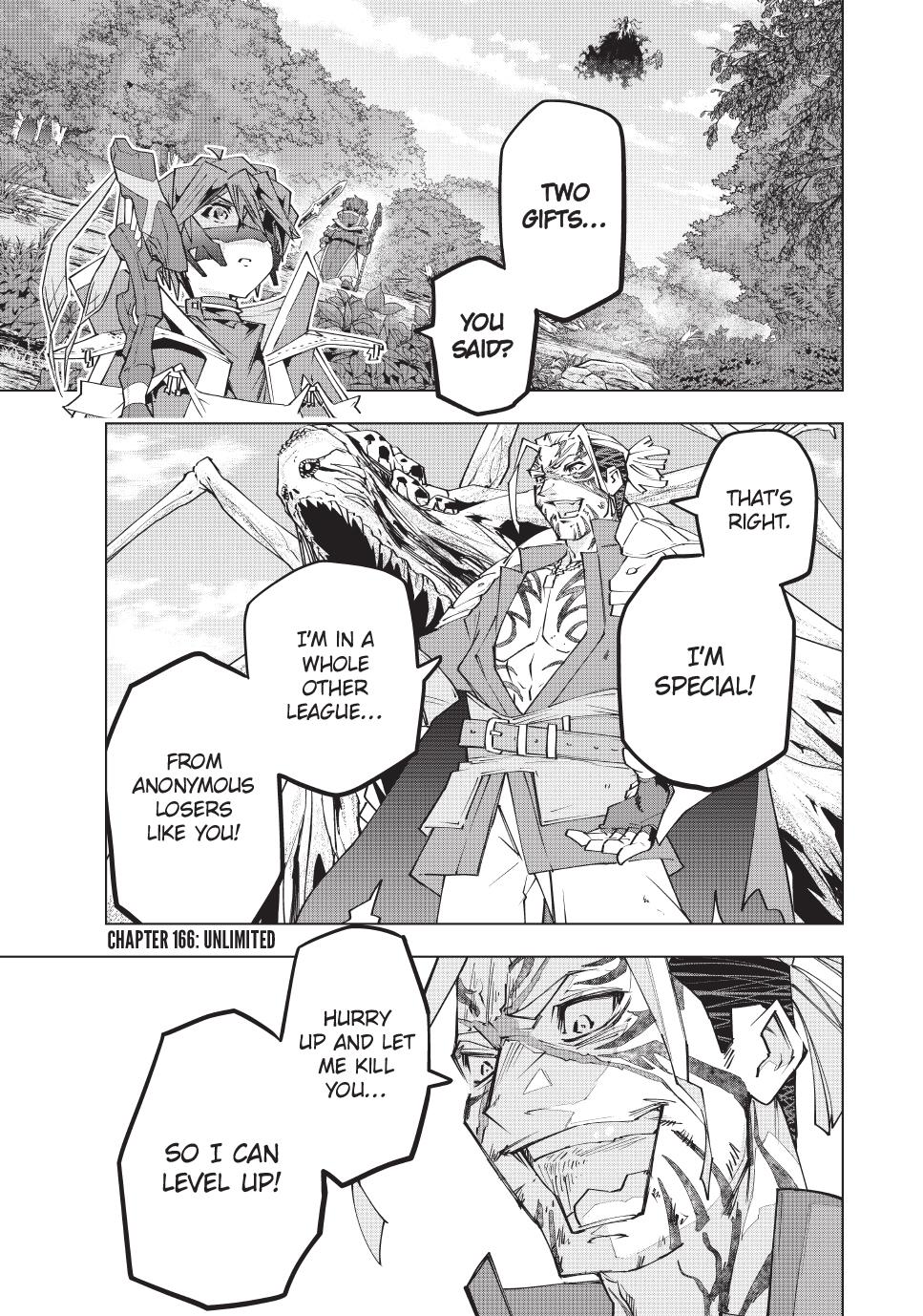 My Gift LVL 9999 Unlimited Gacha Chapter 166 page 1 - Chapter 166