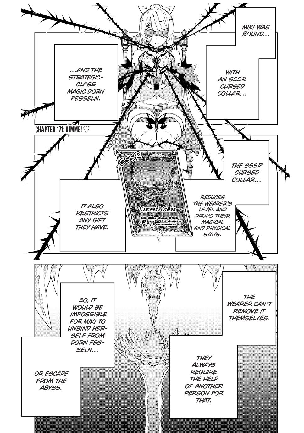 My Gift LVL 9999 Unlimited Gacha Chapter 171 page 1 - Chapter 171