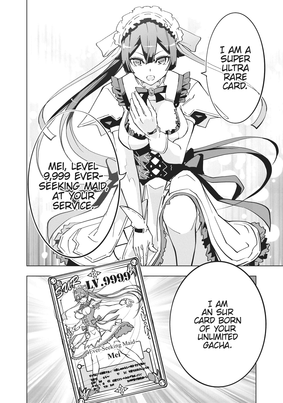 My Gift LVL 9999 Unlimited Gacha Chapter 2 page 5 - Chapter 2